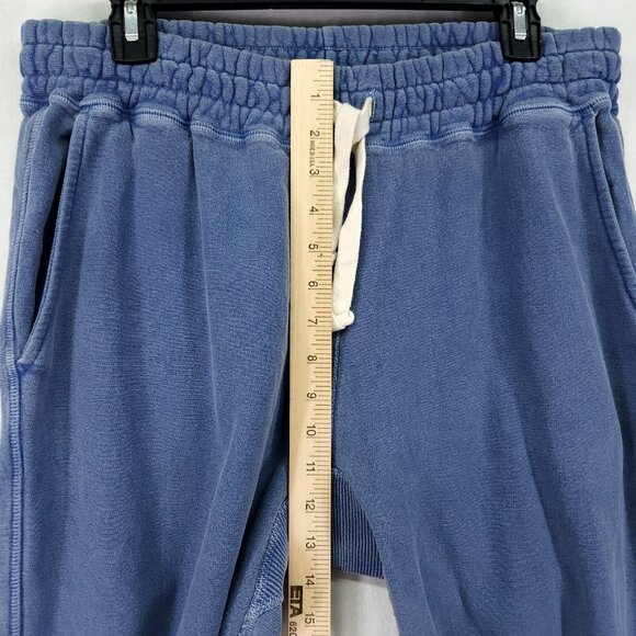 Todd Snyder Jogger Sweatpants Mens Medium Stretch Drawstring Blue Pockets - Picture 6 of 15